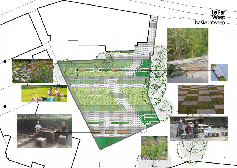 Coehoorn Centraal Schoolplein ontwerp Le Far West