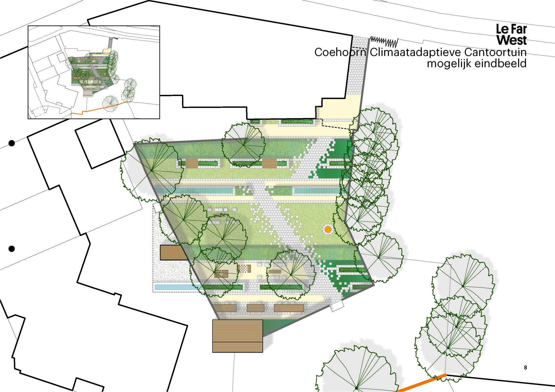 Coehoorn Climaatdadaptieve Cantoortuin Le Far West Arnhem