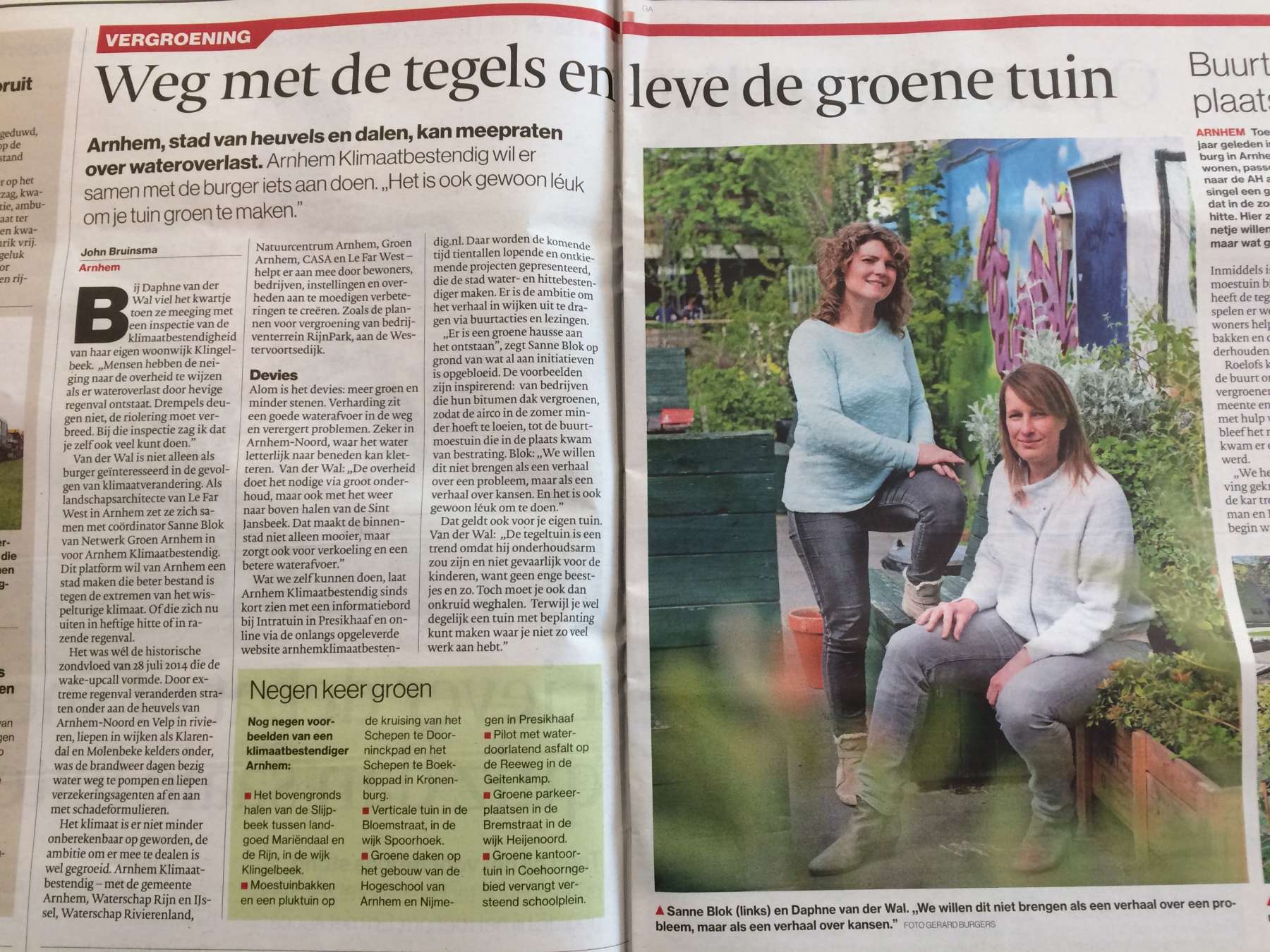 De Gelderlander van 9 mei 2017